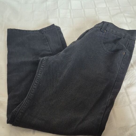 Polo by Ralph Lauren Men's Classic Black Straight Jeans - Picture 13 of 16